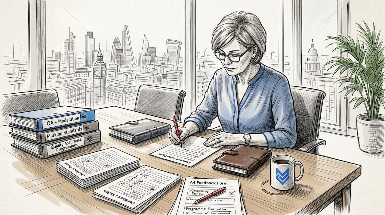 Ensure compliance with assessment feedback in CIPD qualifications